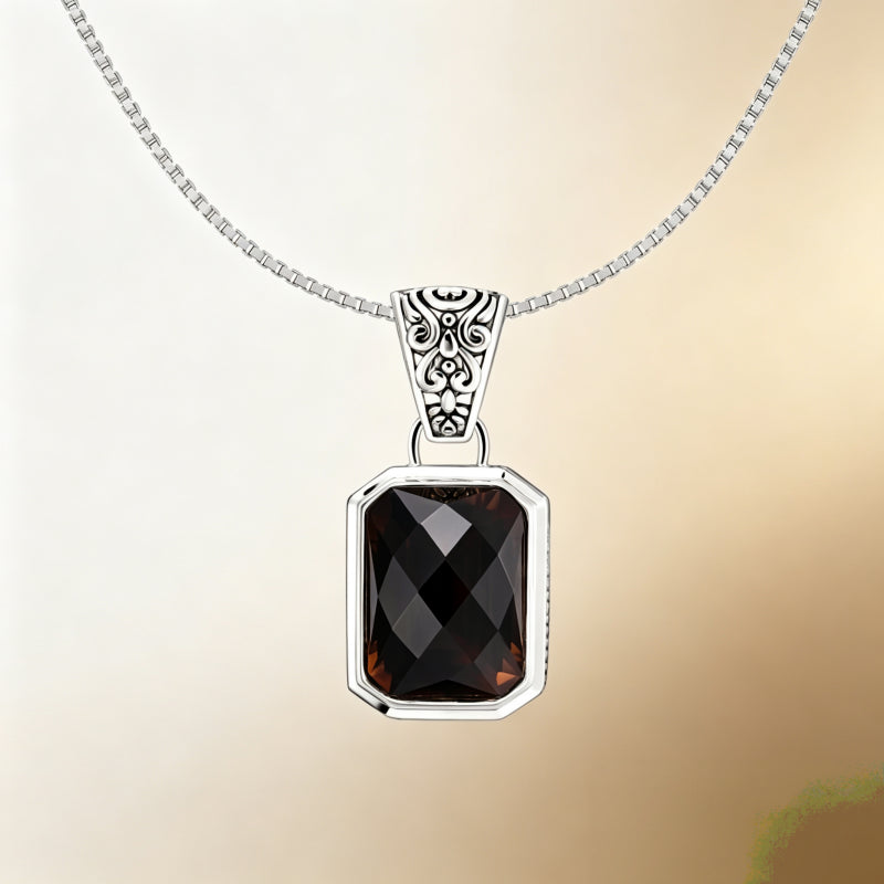 Collier en cristal naturel Ange Gardien