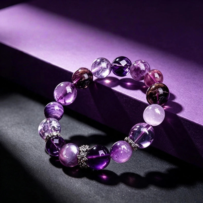 Amethyst Bracelet — Amethyst Calms Mind & Awakens Inner Spirit