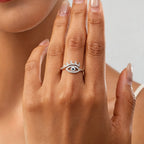Bague porte-bonheur Mauvais œil – Éloigne la jalousie, attire la prospérité