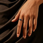 Bague de protection mauvais œil noir – Chasse-malheur, Porte-bonheur