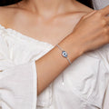 Bracelet de tennis œil de protection