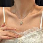 Hetian Jade Bow Necklace – Gentle Virtue, Wealth Protection