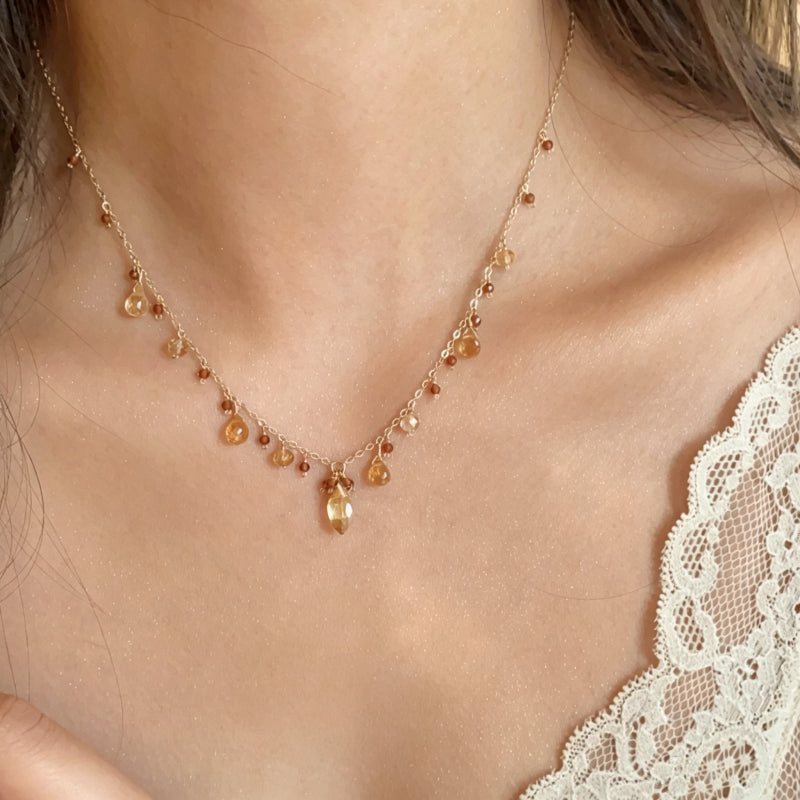 Multi-citrine Necklace – Multiplied Abundance & Confidence