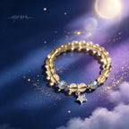 Bracelet citrine et pierre de lune Lucky Star