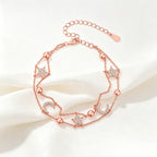 Bracelet Lune et Étoile Pacte d'Amour