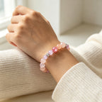 Bracelet en cristal naturel murmure de pétales