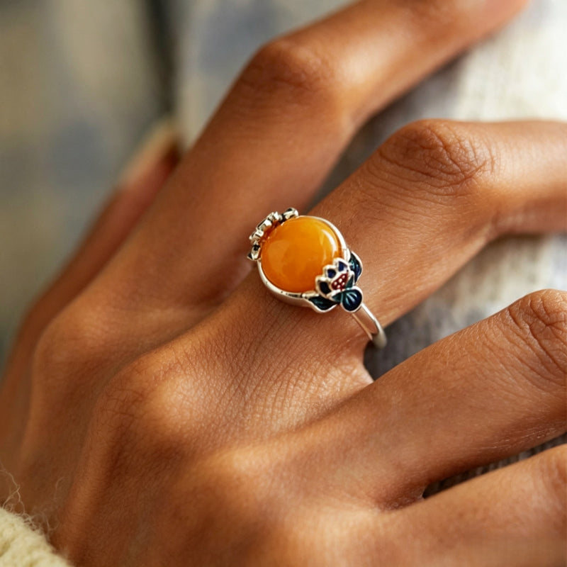 Bague Lotus - Éveil et Renaissance