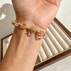 Bracelet Lune et Étoile Pacte d'Amour