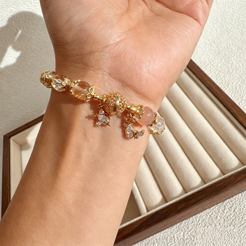 Bracelet Lune et Étoile Pacte d'Amour