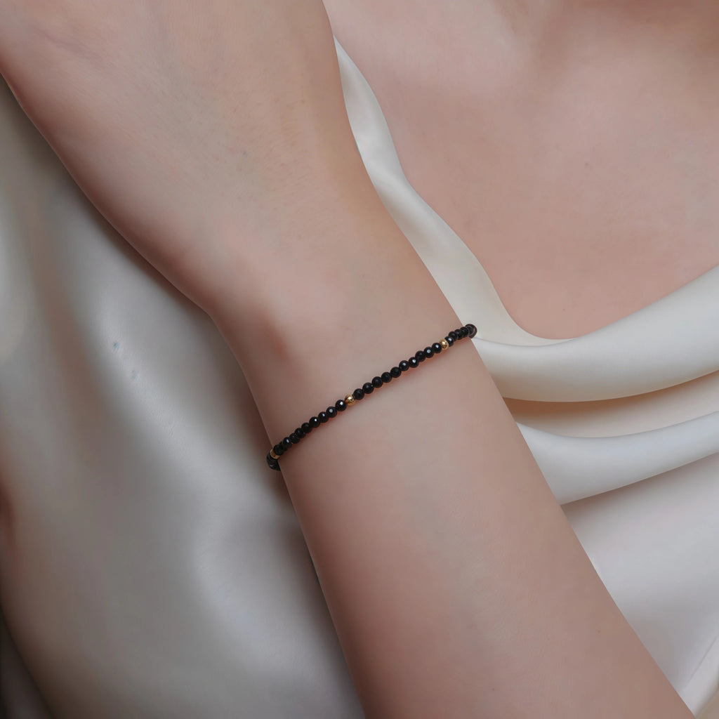 Collier en cristal naturel couronne vintage