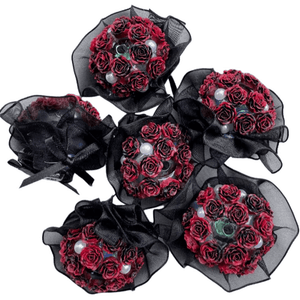 5pcs Rose Bouquet Penbeads