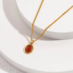 Collier Sakura en jade Hetian