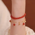 Collier en cristal naturel couronne vintage