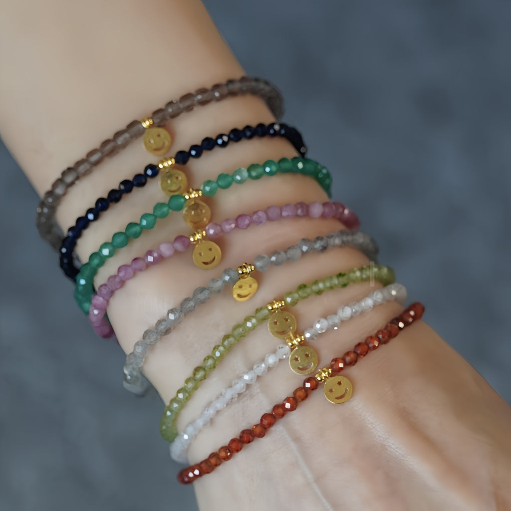 Collier en cristal naturel couronne vintage