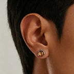 Boucles d'oreilles au regard protecteur