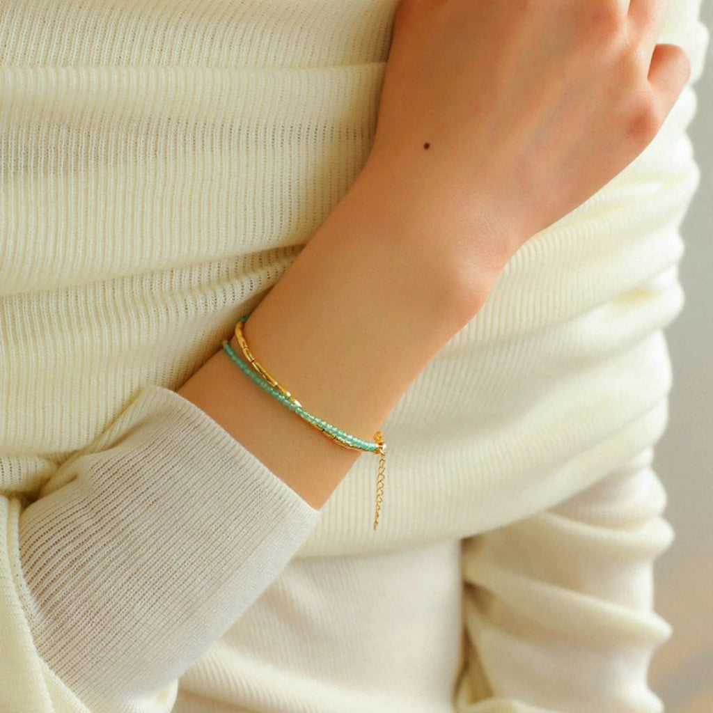 Collier en cristal naturel couronne vintage