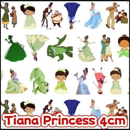 Tiana Princess 4cm Acrylic Charms for DIY match game-open in live