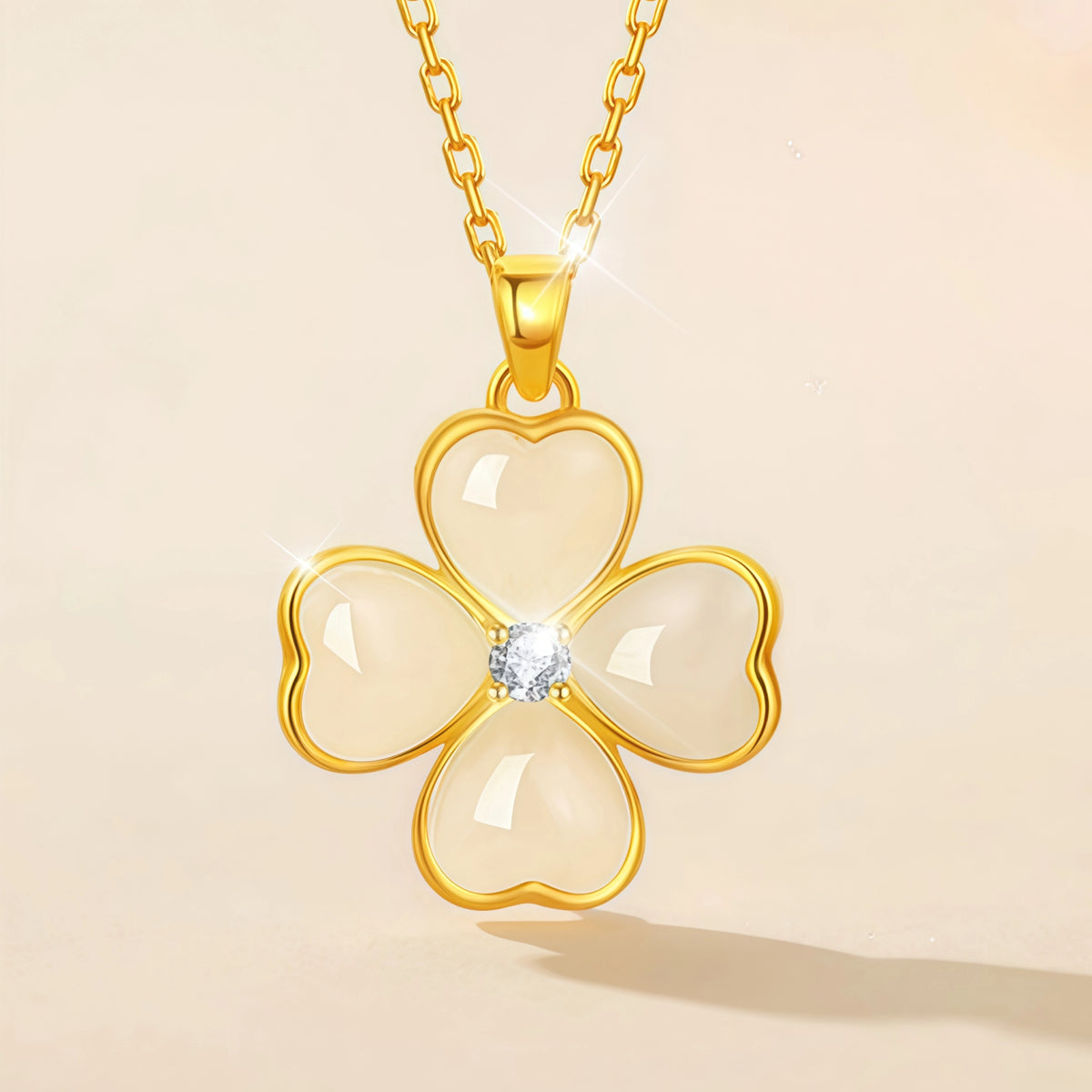 Collier à ajustement facile en quartz clair - Pureté intérieure et expression claire