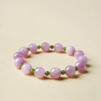 Bracelet en jade Hetian « Murmure printanier »