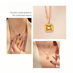 Collier Cristal Naturel Douce Maison