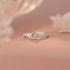 Bague Étoile Lune – Portez Votre Fortune Sous le Ciel
