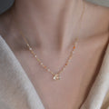 Collier en citrine pure – Attire la richesse, renforce la confiance, absorbe la lumière du soleil
