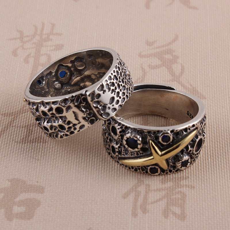 Bague en améthyste naturelle irrégulière – Calme l'esprit, approfondit l'intuition, attire la paix