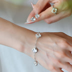 Collier Sakura en jade Hetian