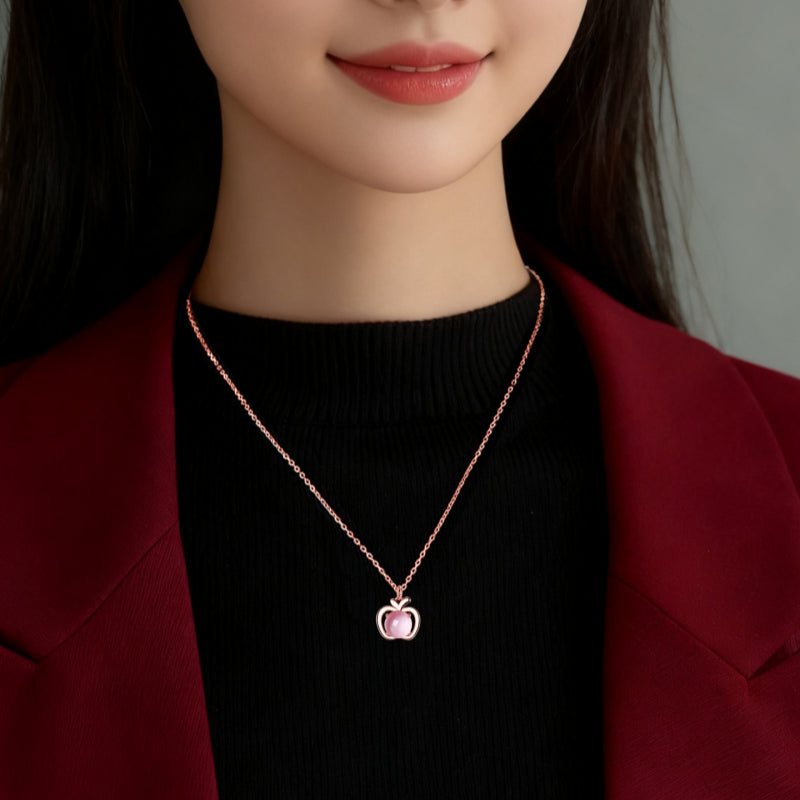Collier en cristal naturel Abundance Compass