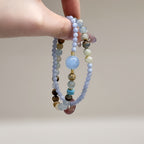 Bracelet aigue-marine Mana Bar