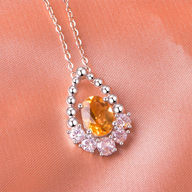Collier en cristal naturel Aurora Wish