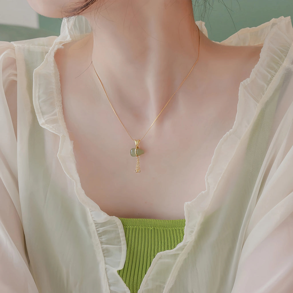 Collier à ajustement facile en quartz clair - Pureté intérieure et expression claire