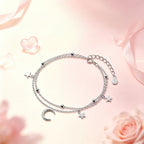 Bracelet Lune et Étoile Pacte d'Amour