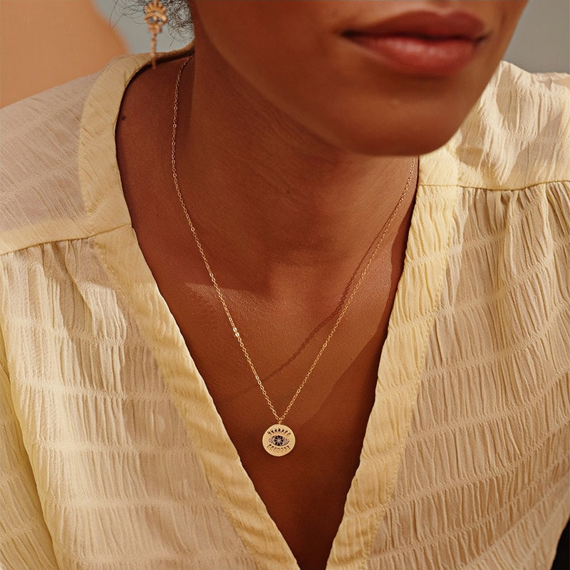 Guardian Evil Eye Necklace - Luck & Positive Energy