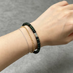 Collier en cristal naturel couronne vintage