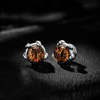 Boucles d'oreilles au regard protecteur