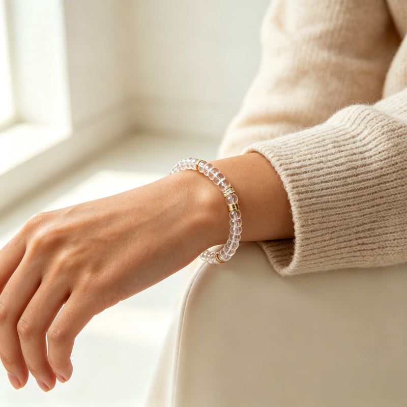 Bracelet de cristal naturel Pure Radiance