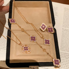 Collier Sakura en jade Hetian