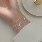 Bracelet Lune et Étoile Pacte d'Amour