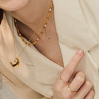 Collier Lune et Étoile Bouclier de la Vaillance
