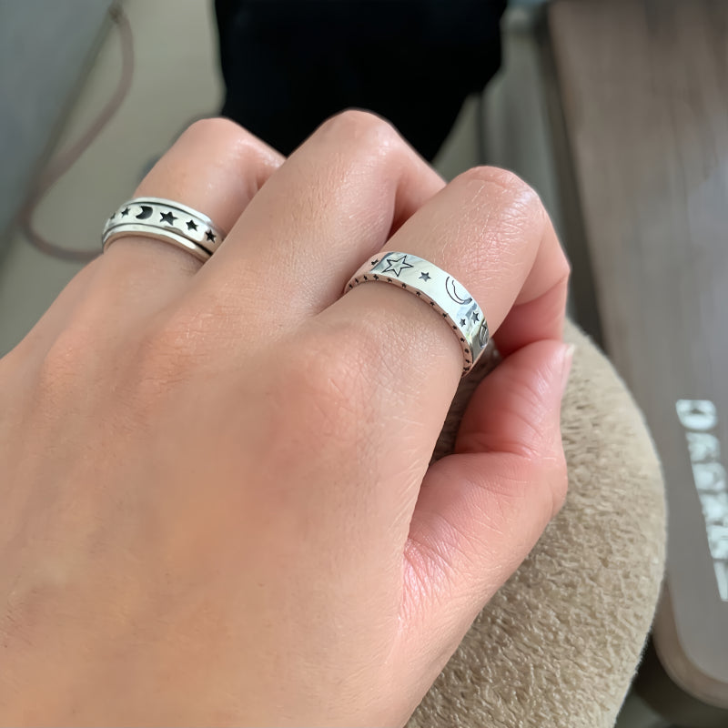 Bague en améthyste naturelle irrégulière – Calme l'esprit, approfondit l'intuition, attire la paix