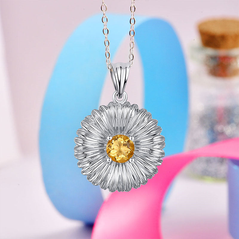 Infinite Energy Natural Citrine Necklace - Boost Confidence & Personal Power
