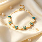 Bracelet Lotus Sacré en Jade Hetian Naturel