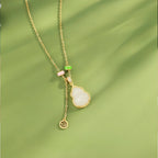 Collier à ajustement facile en quartz clair - Pureté intérieure et expression claire