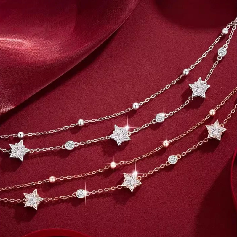 Bracelet Lune et Étoile Pacte d'Amour