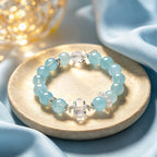 Bracelet en aigue-marine naturelle Thalassa Protection