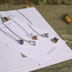 12 Types Natural Crystal Planet Necklace – Intuition & Protection