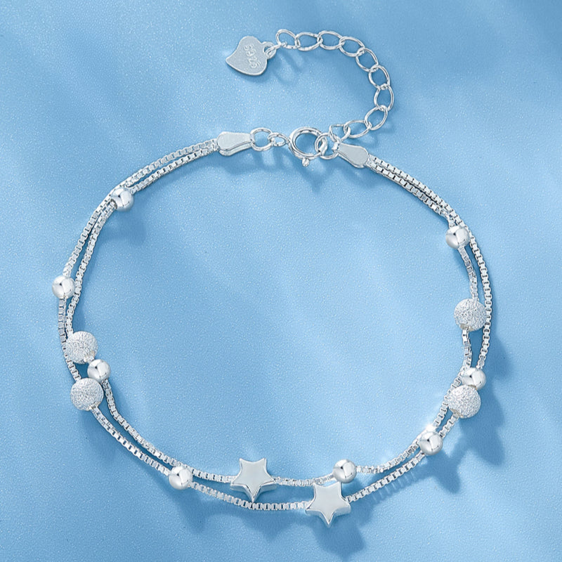Bracelet Lune et Étoile Pacte d'Amour