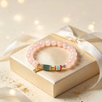 Bracelet en cristal naturel « Amour Destiné »