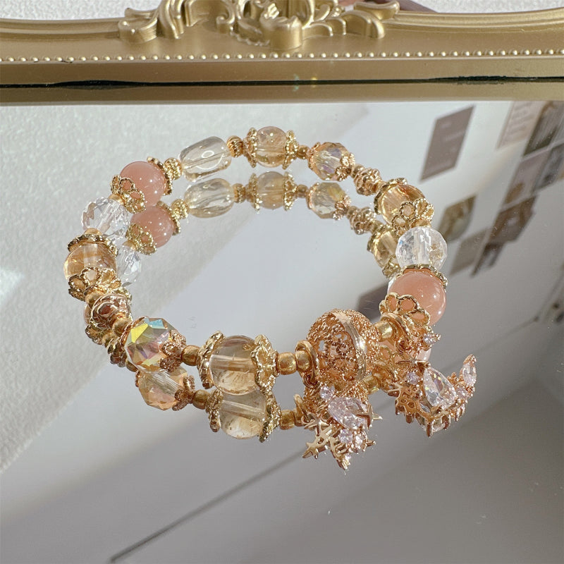 Bracelet Lune et Étoile Pacte d'Amour